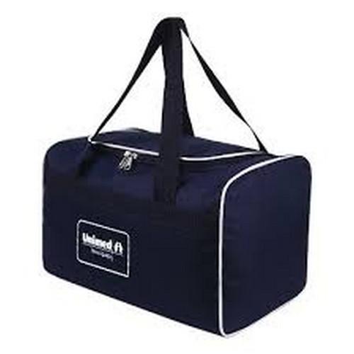 BOLSA DE VIAGEM RETANGULAR CONFECCIONADA EM NAYLON 600 COM ACABAMENTO EXTERNO EM VIVO CARLIM