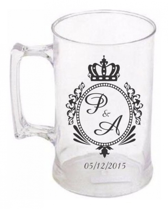 Caneca Chopp Personalizada Belém - Caneca Personalizada Transparente