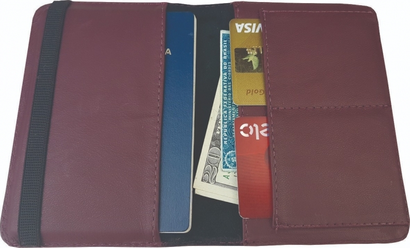 Necessaire Porta Passaporte Valores Rio Pequeno - Necessaire Personalizada