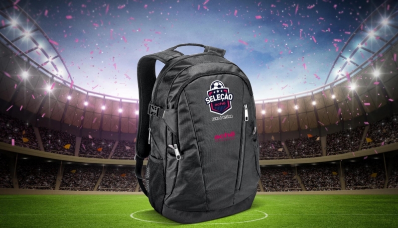 Onde Encontro Mochila Executiva Promocional Jardim América - Saco Mochila