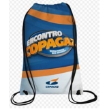 orçamento de mochila sacola promocional Bom Retiro